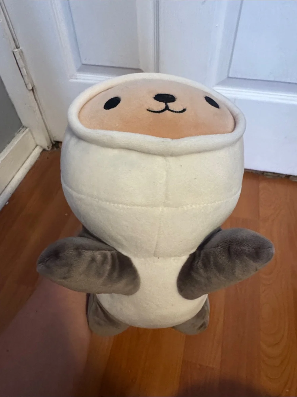Cute Panda Bear Plush Toy - Brown & White